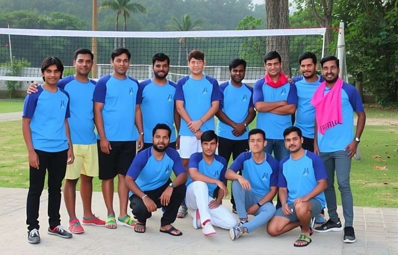 Indian Volley Elite - Active Player Community Indian Volley Elite players gathered for a community event in India